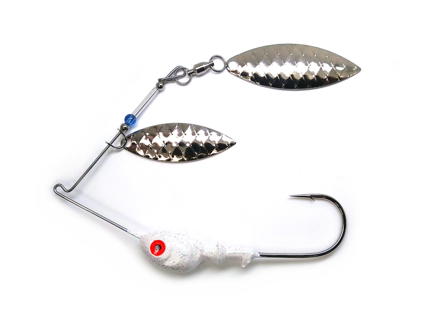 Spinnerbait Willow Nickel Scale Blades