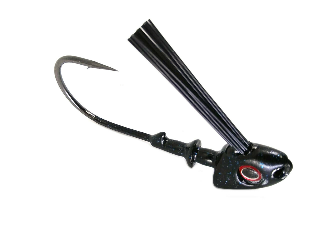 Swim Jig Black/Blue Flake Head