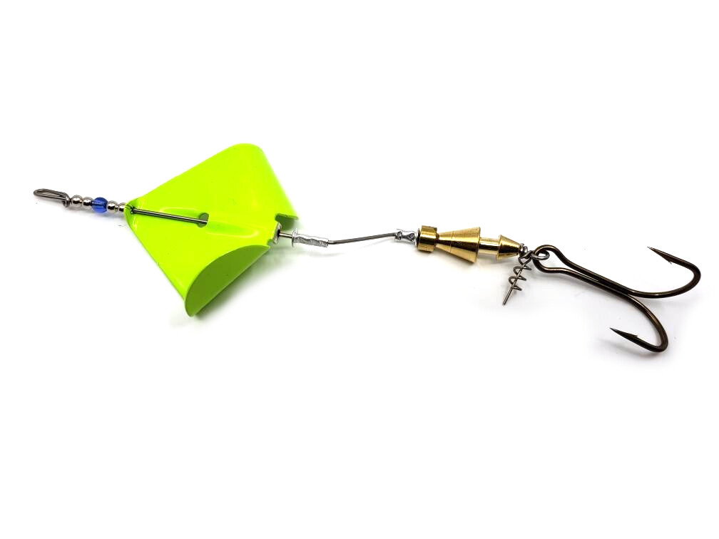 Inline Buzzbait - Chartreuse Blade