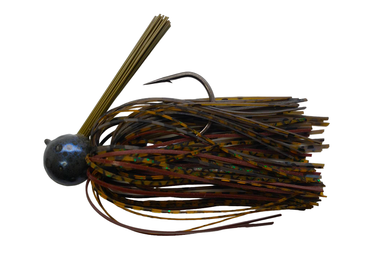 Mark Twain Magic Jig - Magic Green Pumpkin Brown Recluse