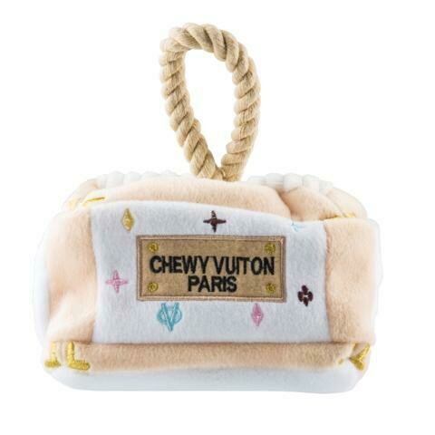 Chewy Vuitton Symbol Trunk - Hide & Seek Toy