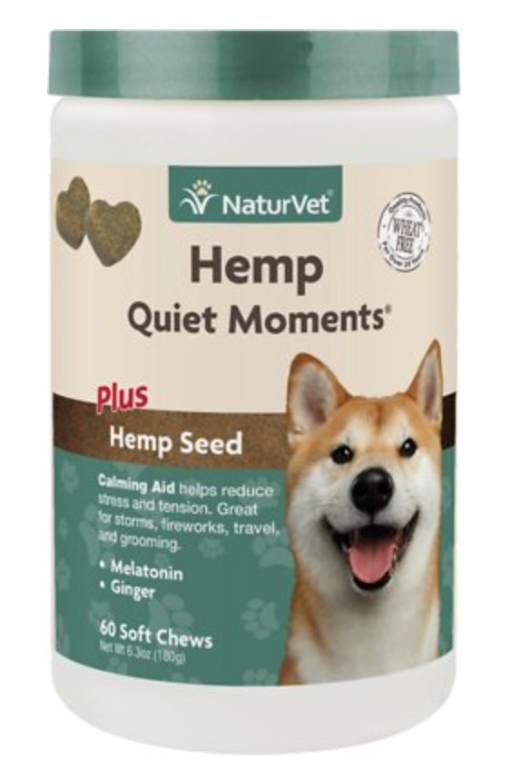 Hemp Quiet Moments Soft Chews - Naturvet