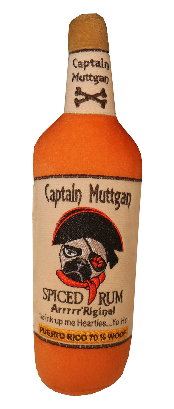 Captain Muttgan Bottle Toy