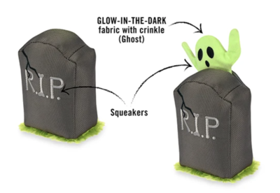 Gravestone &amp; Ghost Toy - P.L.A.Y.
