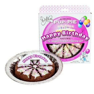 Happy Birthday Pup Pie - Pink 