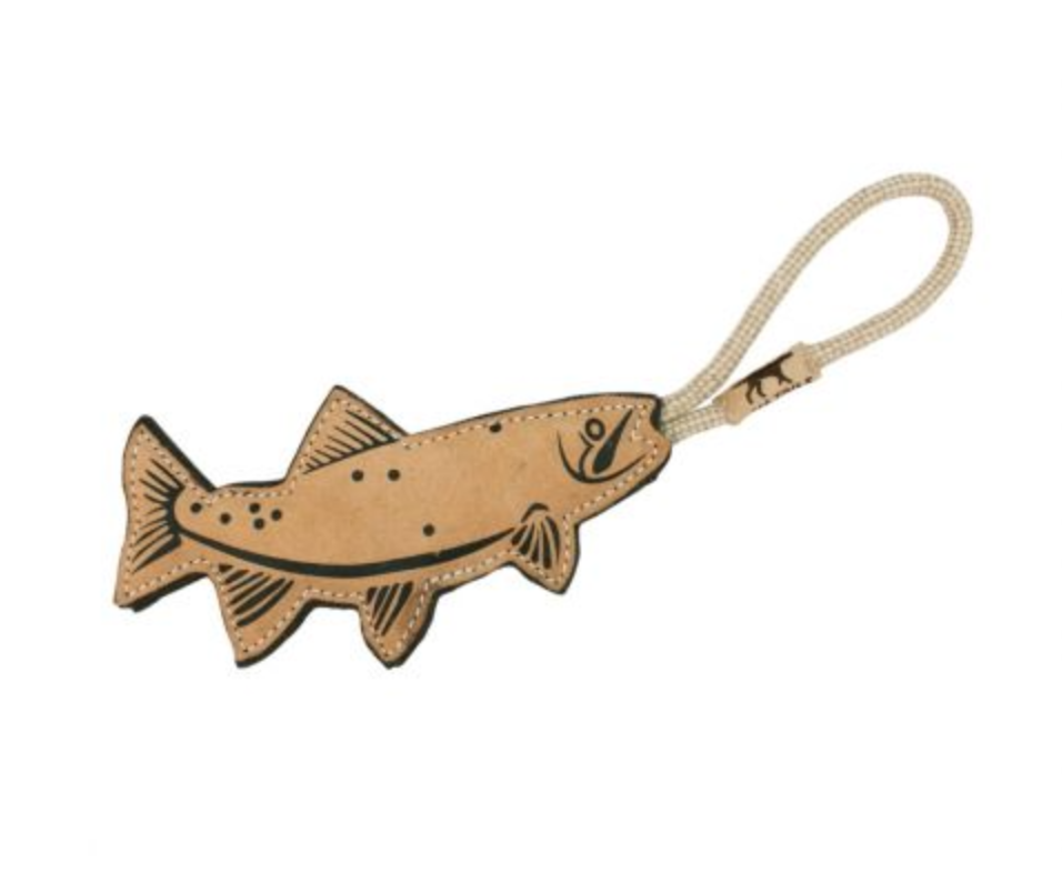 Trout - Natural Leather Toy