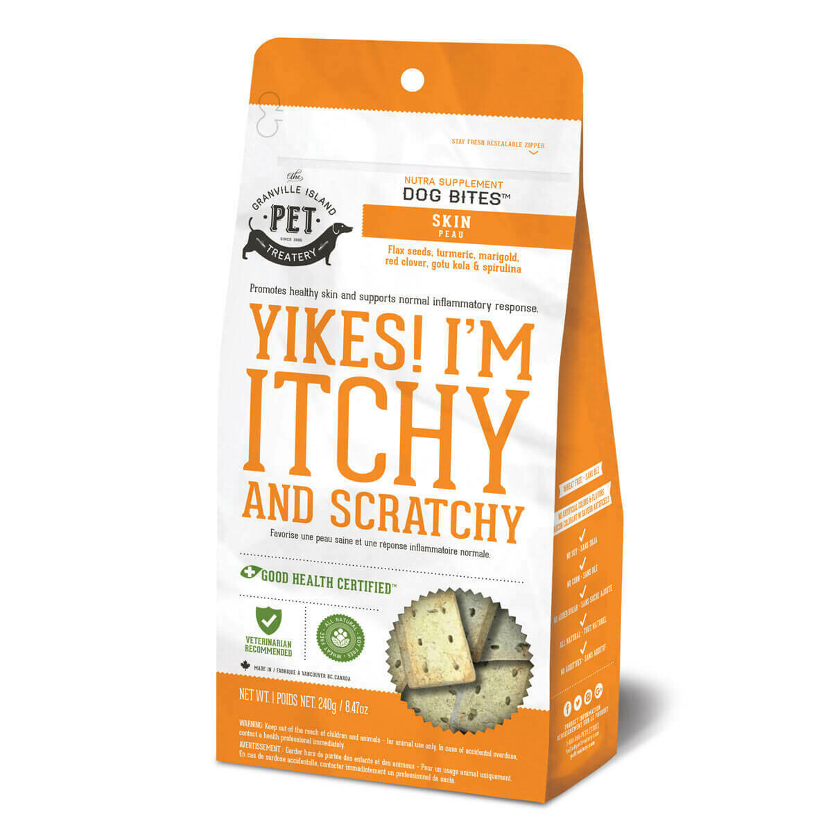 Yikes ! I'm Itchy & Scratchy - Granville Pet Treatery