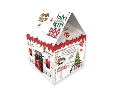 DIY Gingerbread Dog House Kit