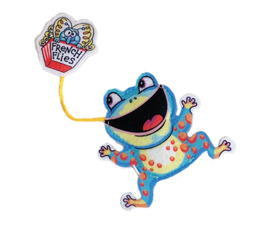 French Flies Frog Toy