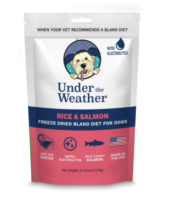 Under The Weather Bland Diet - Salmon & Rice