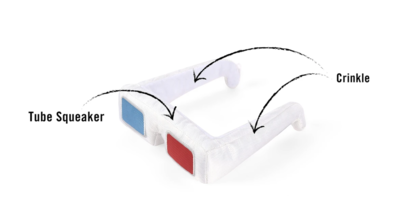 3-Dog Glasses - P.L.A.Y.