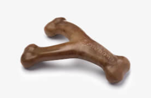 Wishbone Dental Chew Real Bacon - Benebone, Size: Small
