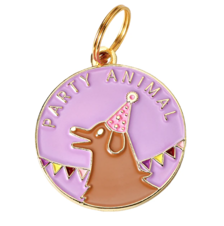 Party Animal Dog Tag