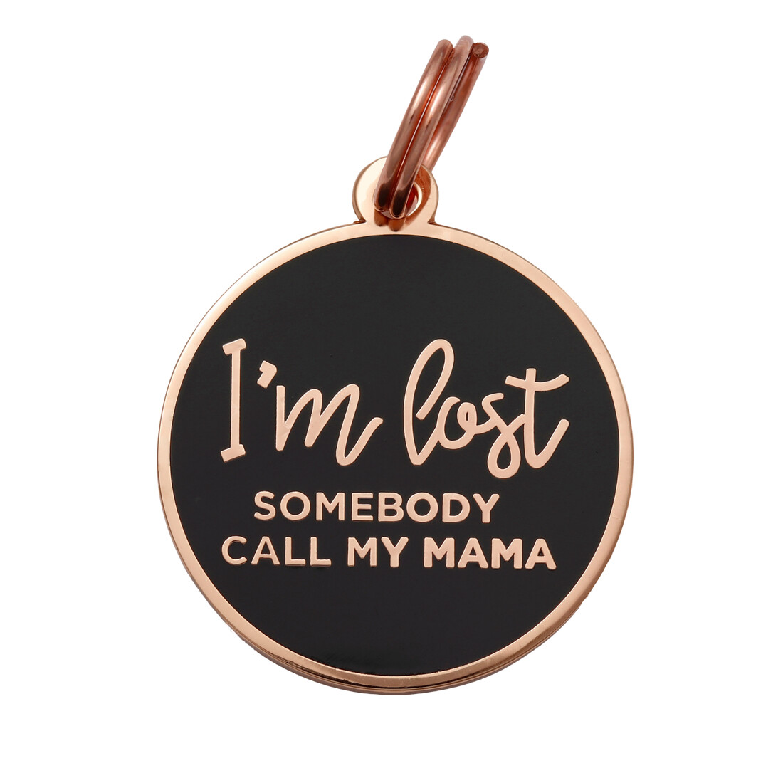 I'm Lost! Somebody Call My Mama (Black) Tag