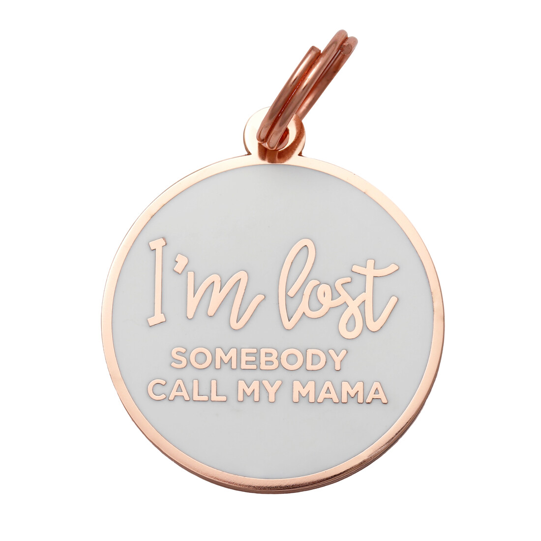 I&#39;m Lost! Somebody Call My Mama (White) Tag