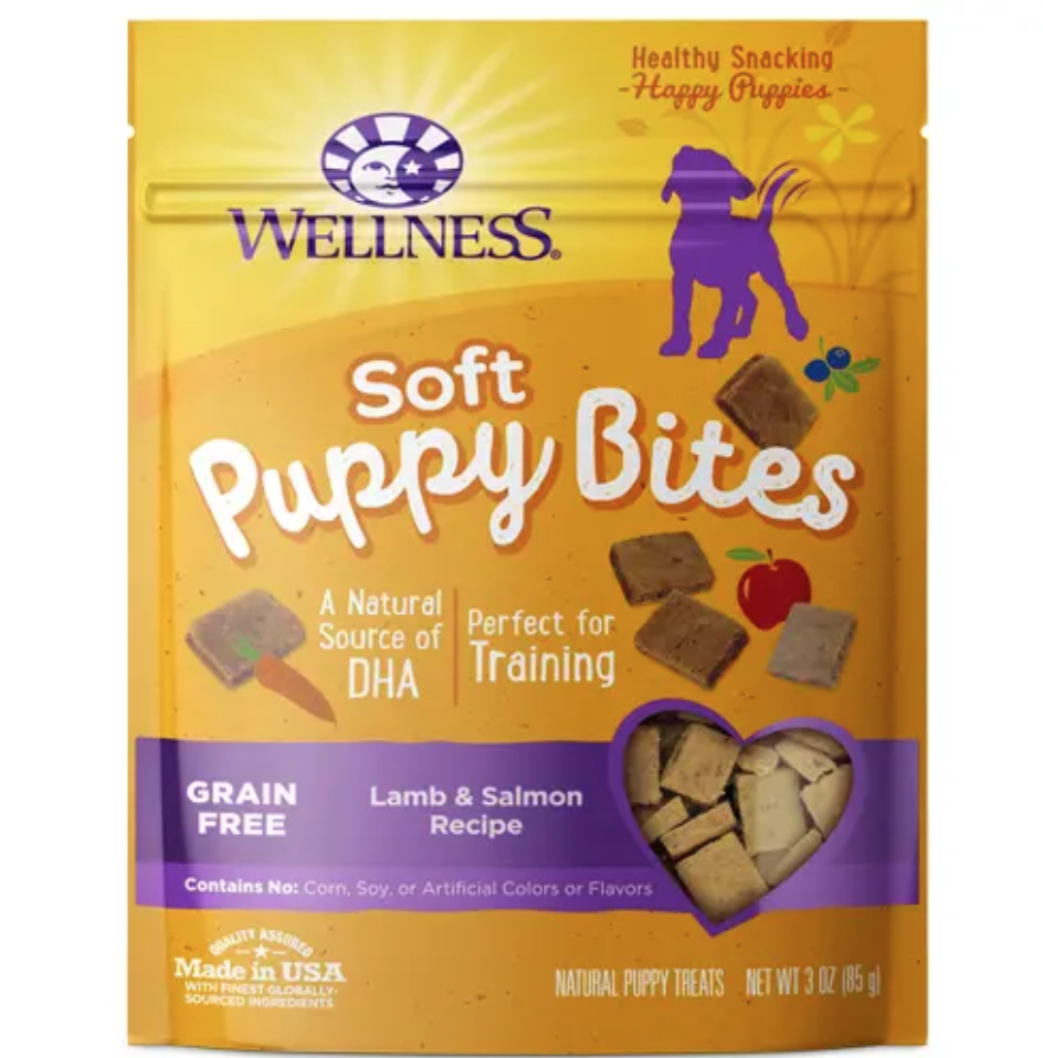 Lamb & Salmon Puppy Soft Bites - Wellness