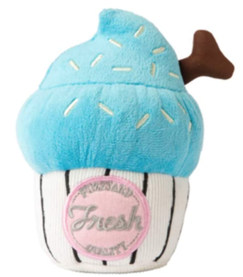Small Blue Cupcake Toy