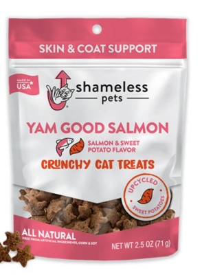 Yam Good Salmon Cat Treats - Shameless Pets