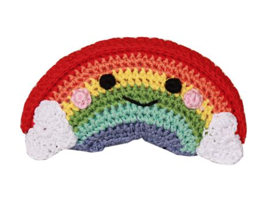 Organic Crochet Rainbow Toy