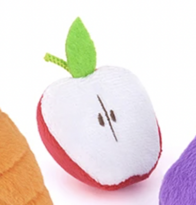Apple Catnip Toy