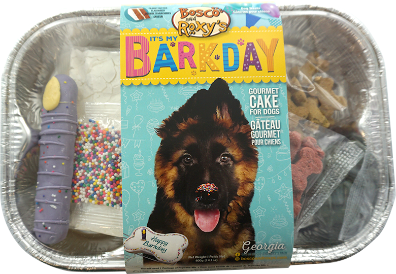 Bake your own Barkday Cake