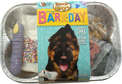 Bake your own Barkday Cake