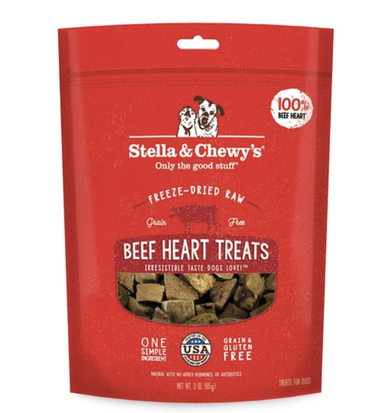 Beef Heart Treats - Stella &amp; Chewy