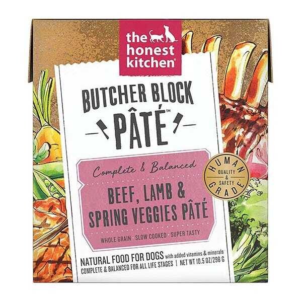 Beef, Lamb & Spring Veggies Pate Butcher Block - Honest Kitchen