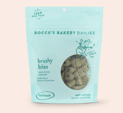 Brushy Bites - Soft &amp; Chewy - Bocce&#39;s