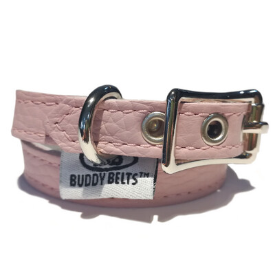 Buddy Belt Collar - Light Pink