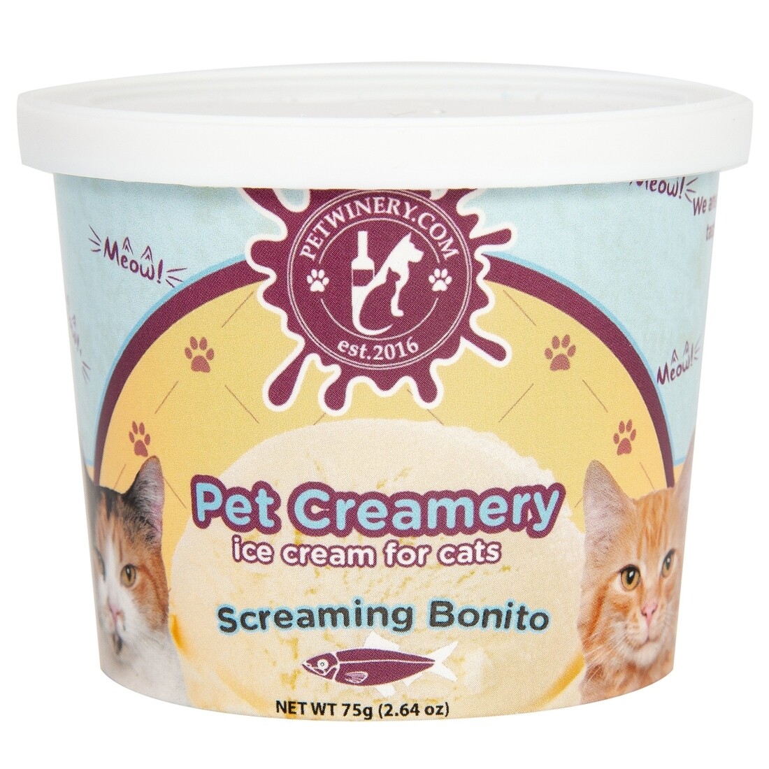 Pet Creamery - Screaming Bonito Cat Ice Cream