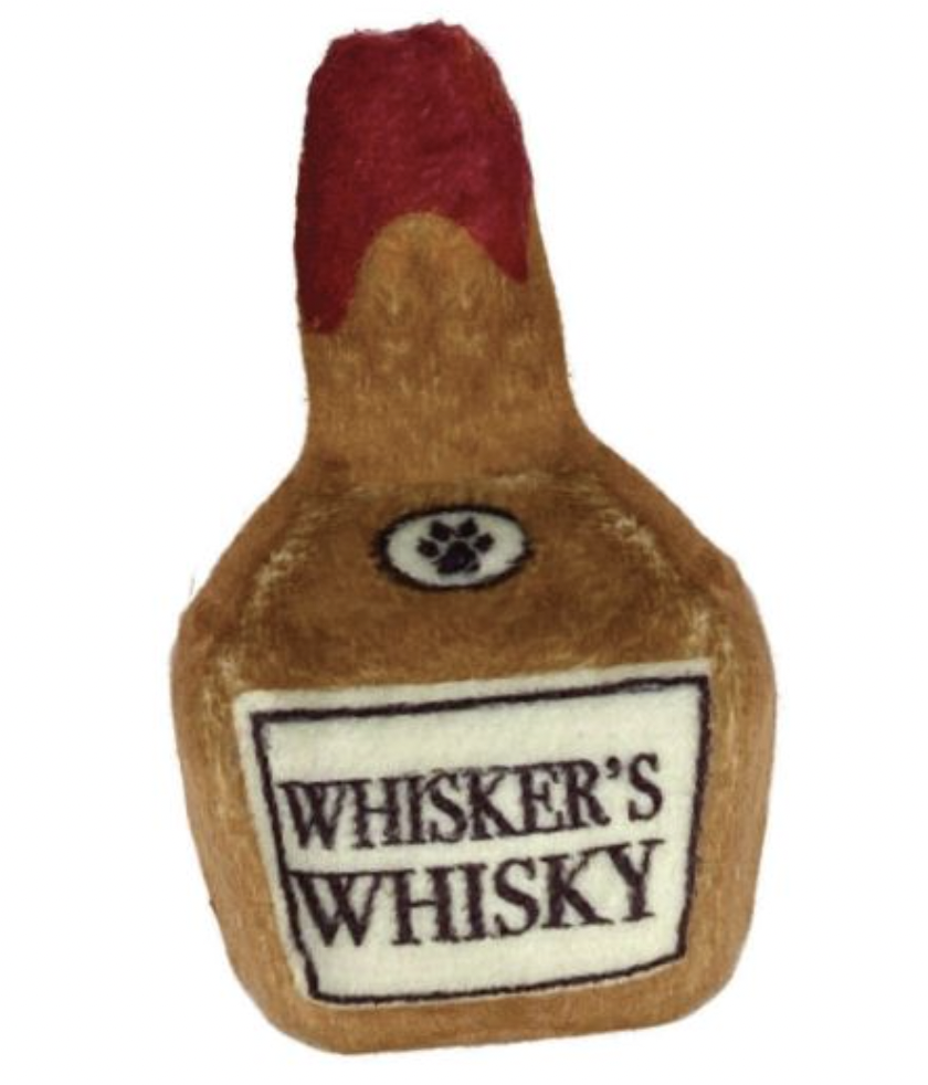 Catnip Whiskey Bottle