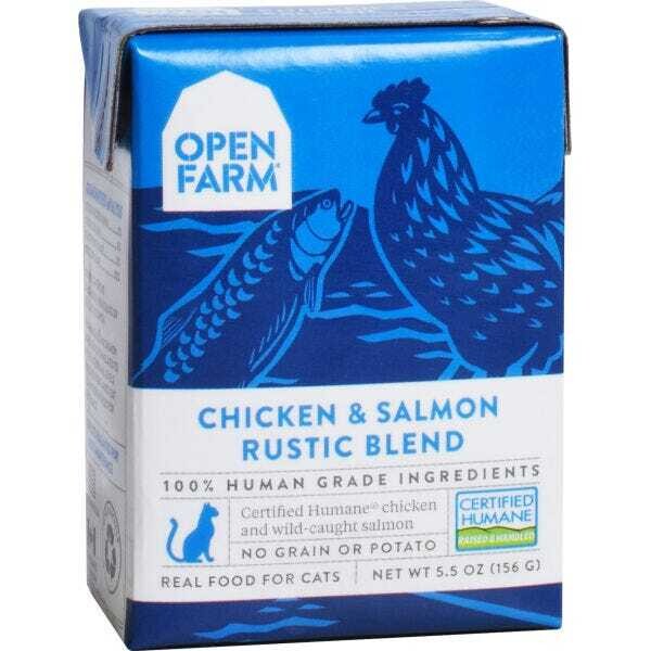 Chicken & Salmon Rustic Blend Cat Food - Open Farm