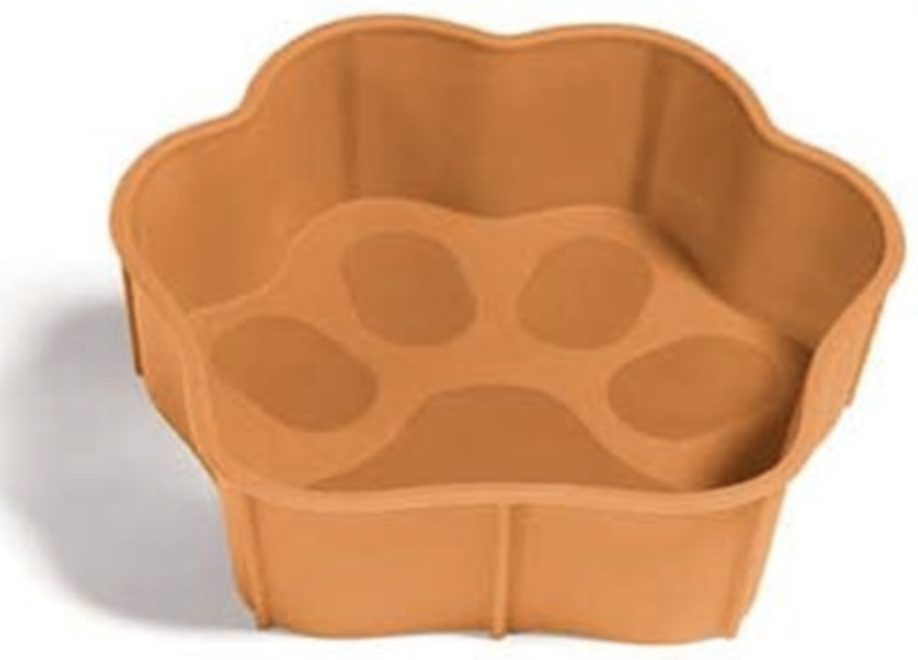 Flexible Bowl Orange Paw