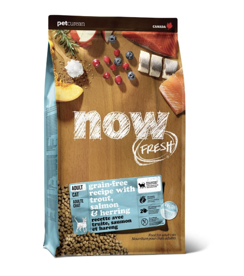 Grain Free Fish Adult Cat Food - NOW