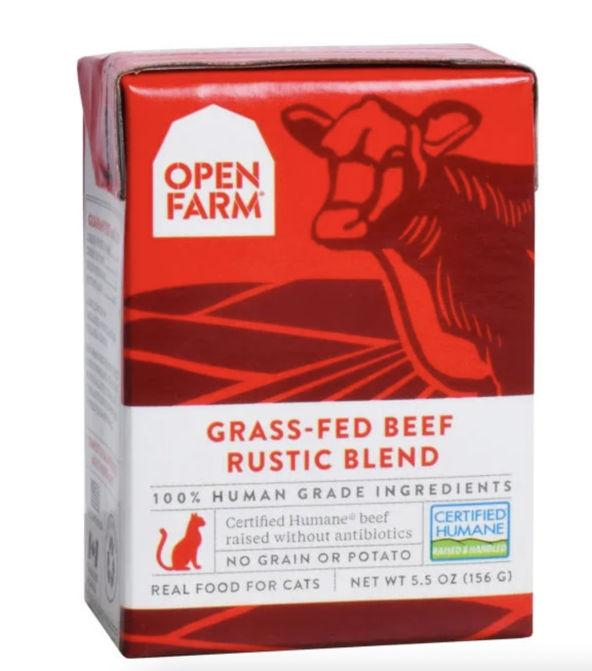 Grass-Fed Beef Rustic Blend Cat Food - Open Farm