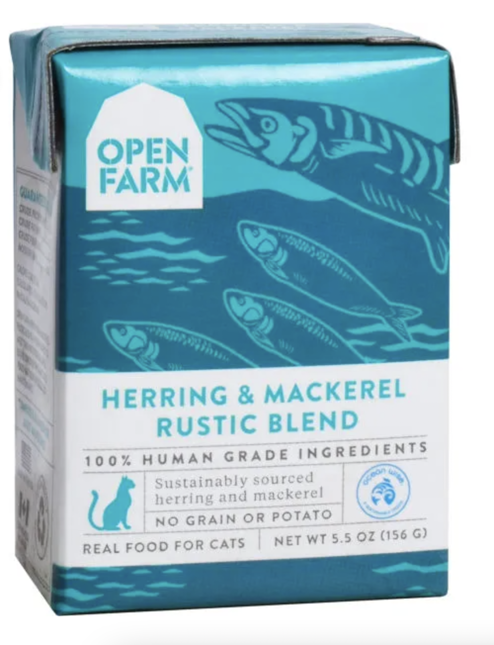 Herring & Mackerel Rustic Blend Cat Food - Open Farm