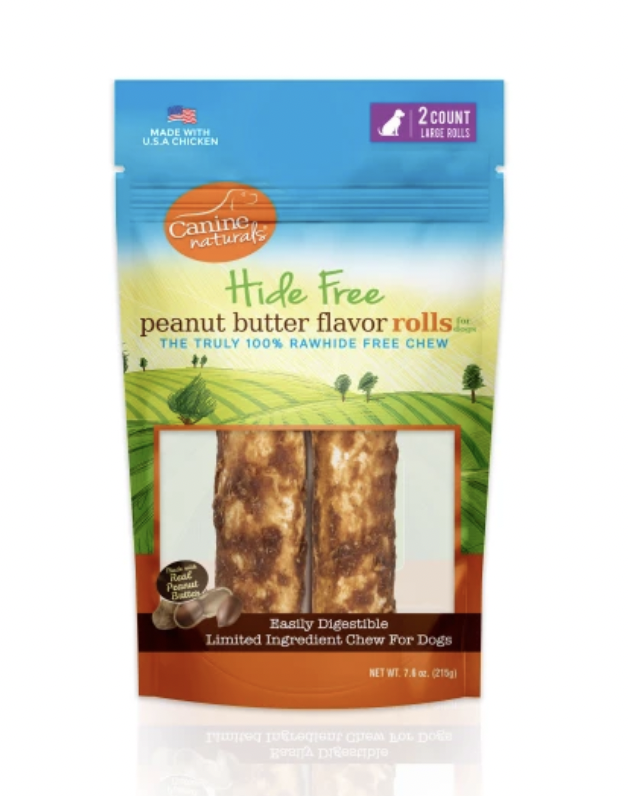 Hide Free Peanut Butter Chew - Large ( 2 Pack )