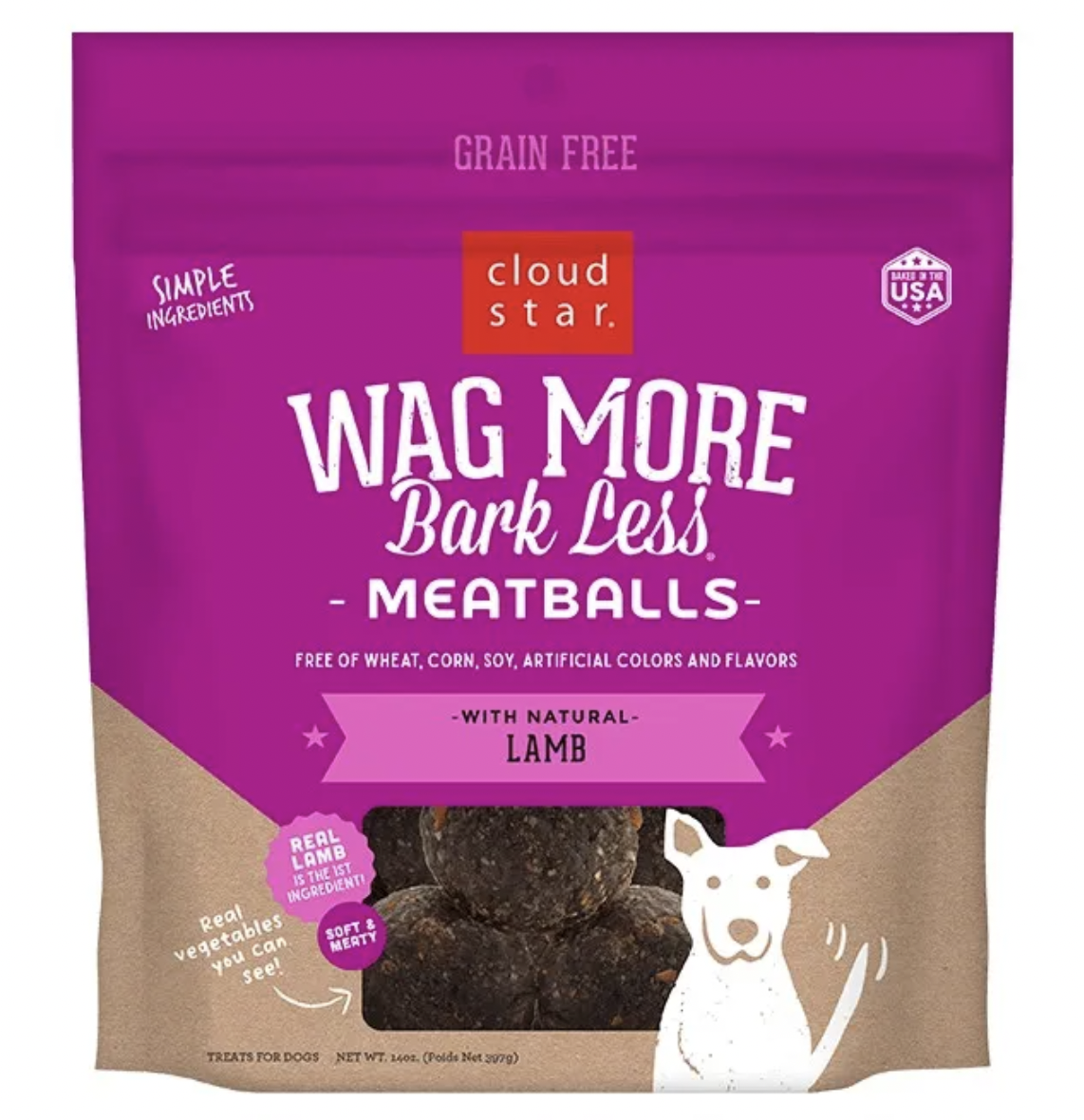 Lamb Meatballs - Wag More Bark Less