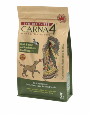 Hand Crafted Duck Dog Food - Carna4
