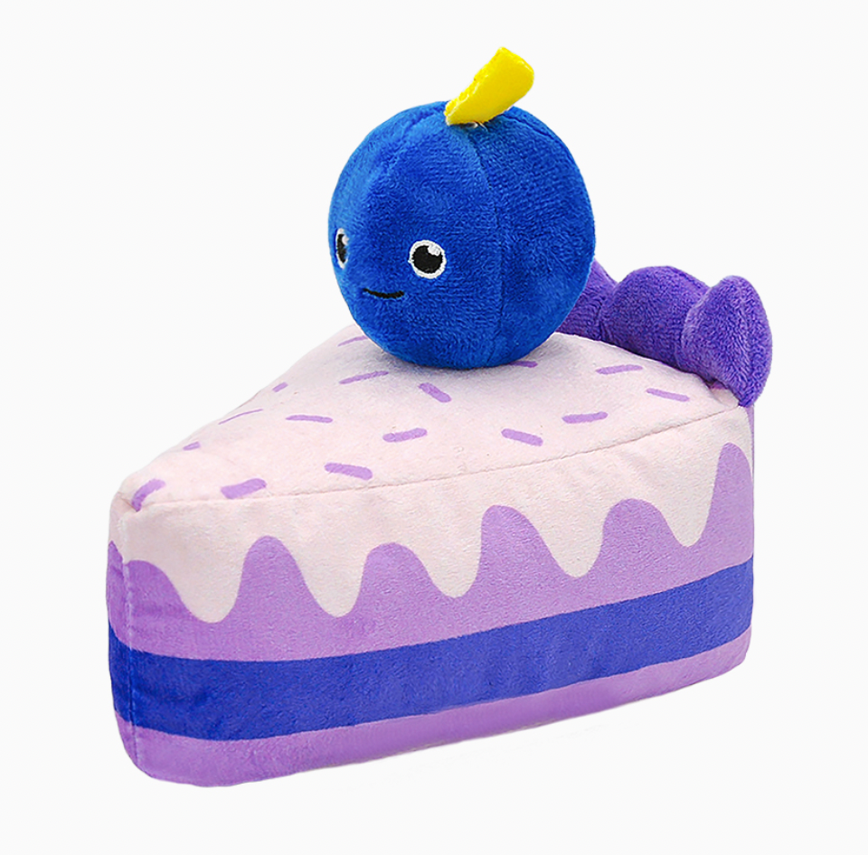 Blueberry Cake Slice Toy