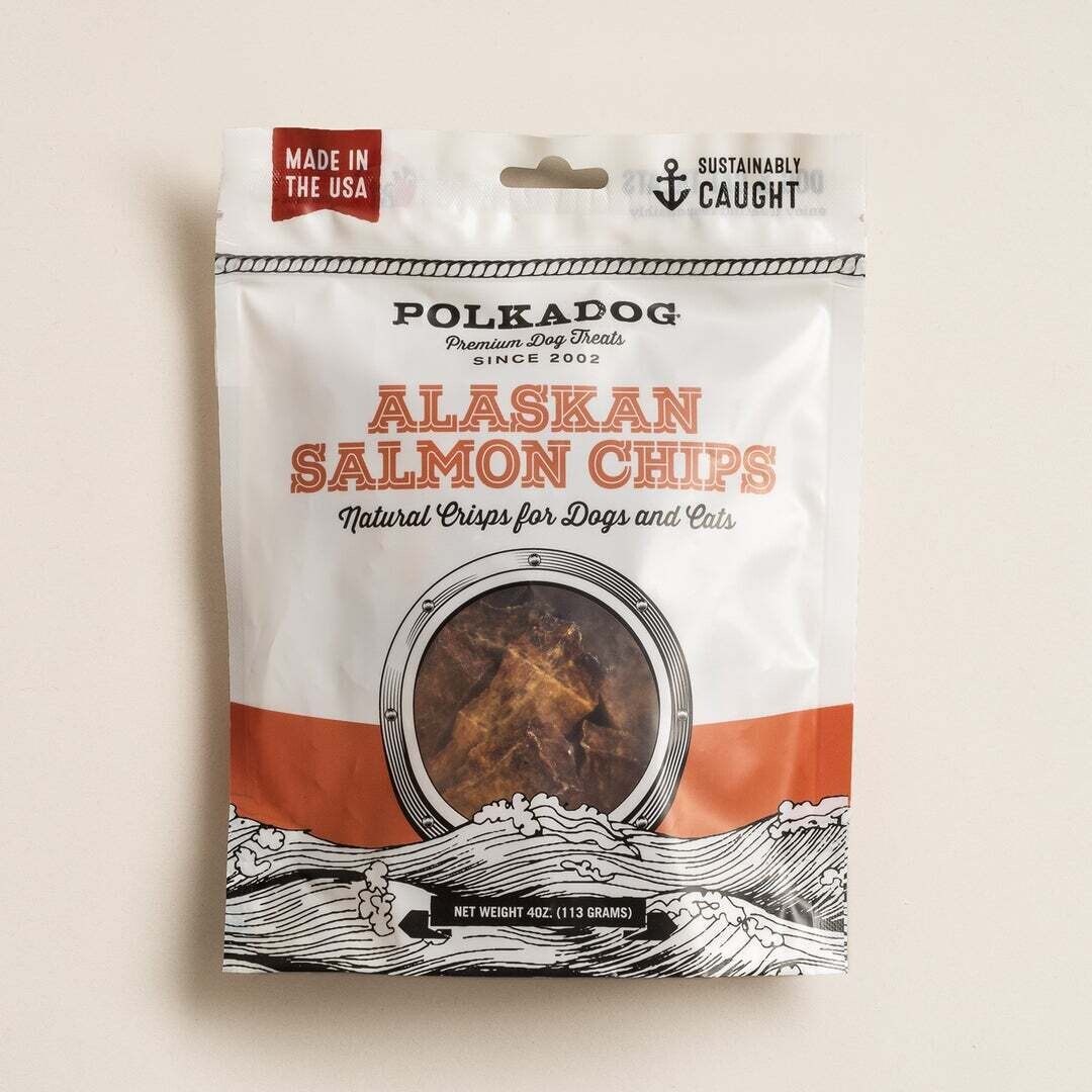 Alaskan Salmon Chips - Polkadog