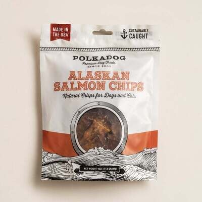 Alaskan Salmon Chips - Polkadog Alaskan Salmon Chips - Polkadog