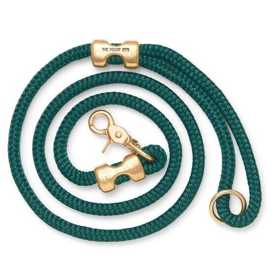 Emerald Green Rope Leash