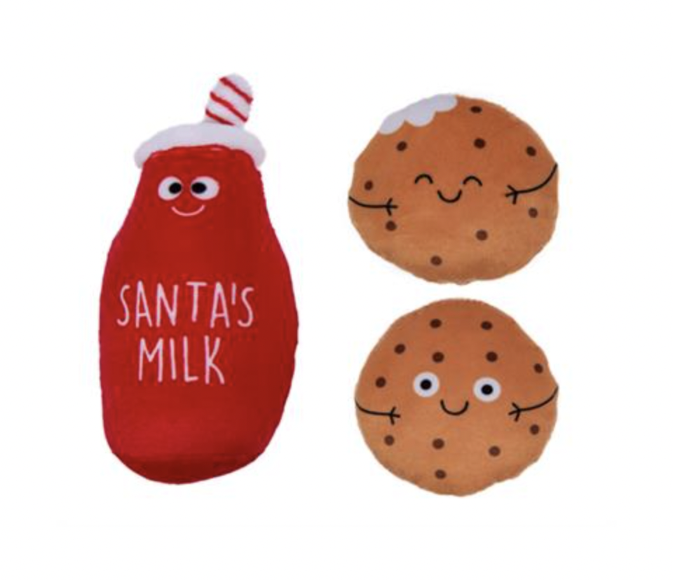 Milk &amp; Cookies Dog Toy