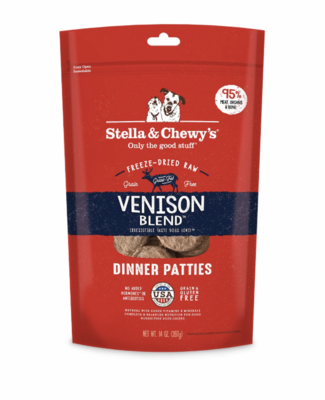 Venison Blend Dinner Patties - Stella & Chewy