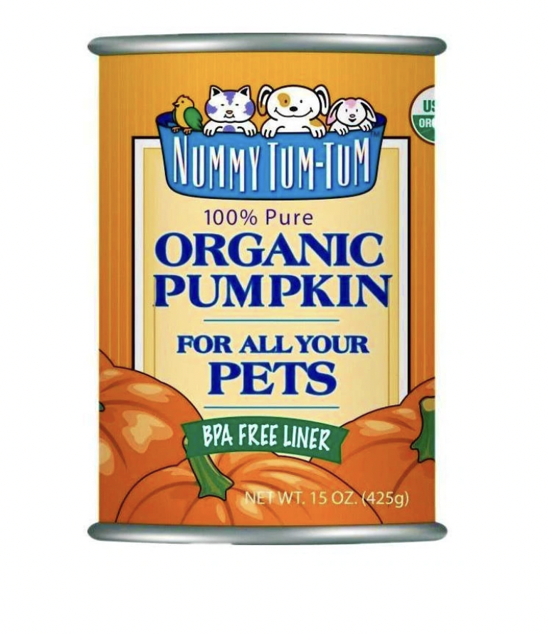 Nummy Tum Tums Canned Organic Pumpkin