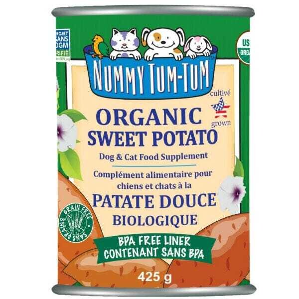 Nummy Tum Tums Canned Organic Sweet Potato