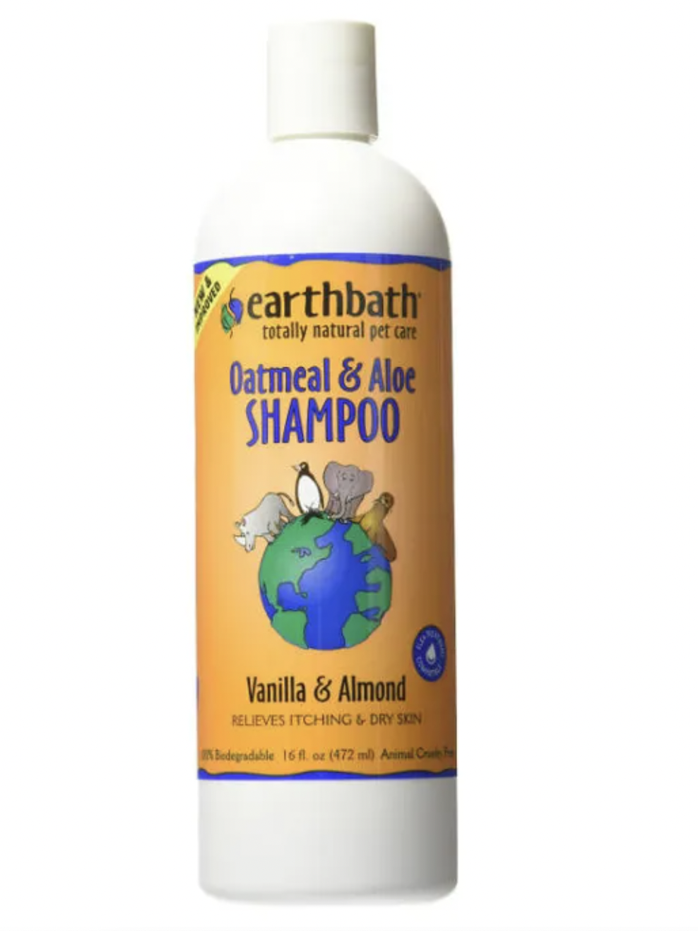 Oatmeal & Aloe Shampoo - Vanilla & Almond - Earthbath
