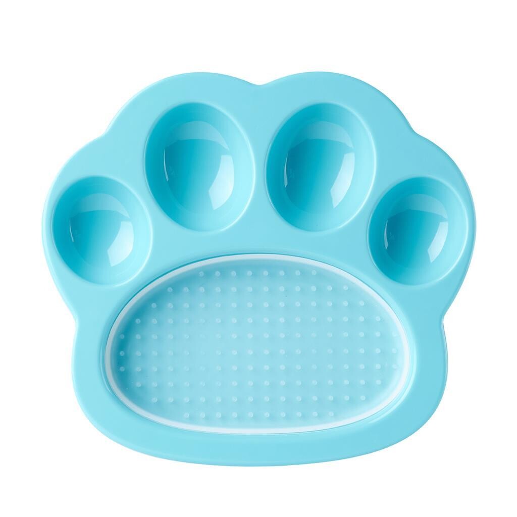 Mini Paw 2 - 1 - Slow Feeder &amp; Lick Pad, Colour: Baby Blue